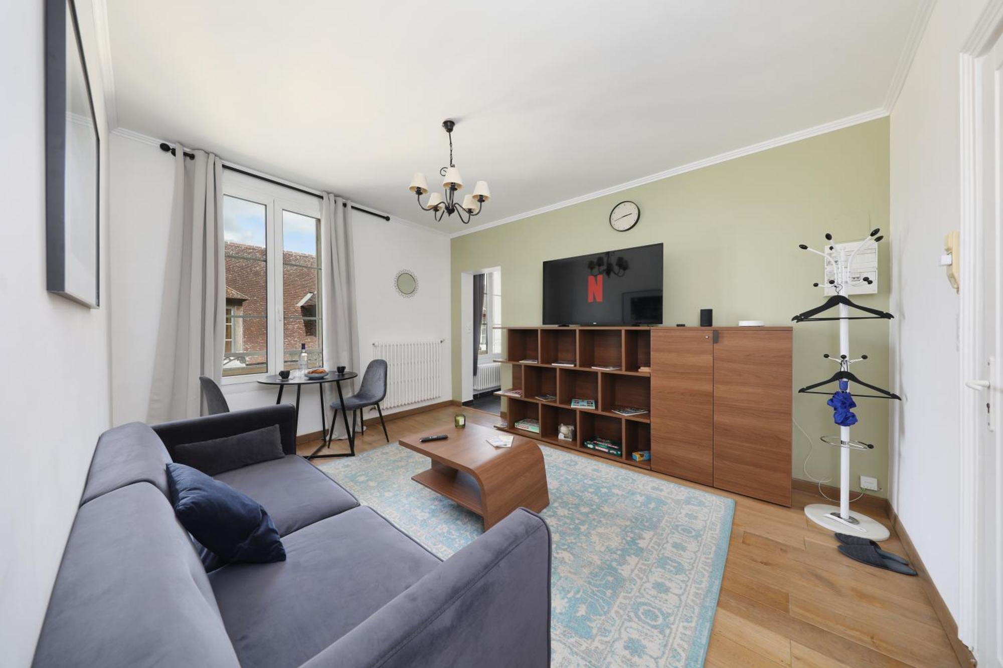 Charmant Appartement Dans Le Centre Ville, A 2 Minutes Du Palais Compiègne Exteriér fotografie